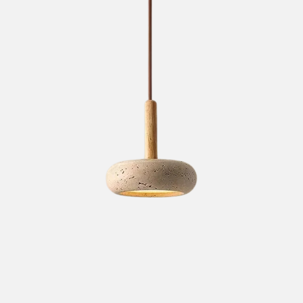 Ovara Stone Pendant Light – modern minimalist LED hanging lamp